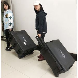 100w 200w Luggage Pulsed Laser Cleaning Machine for Rust Paint Oil Removal