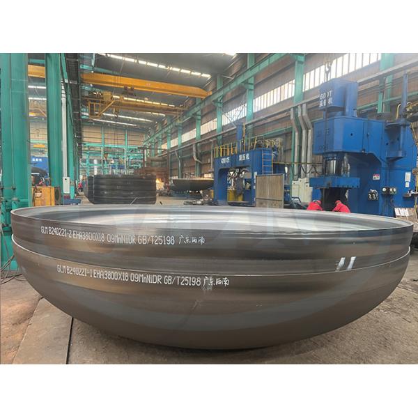 Sandblasting Surface Elliptical Cap in JIS Standard for Precision Machining