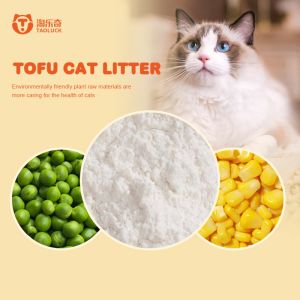 Natural Greentea Tofu Clumping Litter ODM Clumping Biodegradable Cat Litter