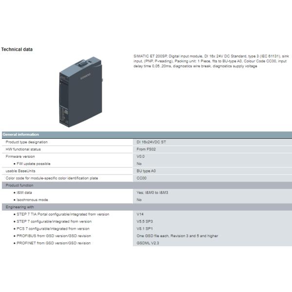 6EP1961-2BA41 Siemens SITOP PSE200U Selectivity Module Current Monitoring Relay