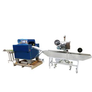 Labeling Machine with Zebra Printer for Fruit Vegetable Egg Meat Tray Carton