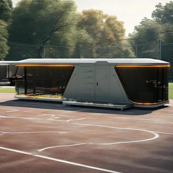 Quality Modular Space Capsule House with Solar Panels & Thermal Insulation for sale