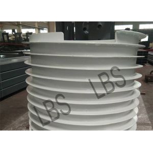 Wire Rope Grooved Drum With Righ T Hand Rotation Winch Drum