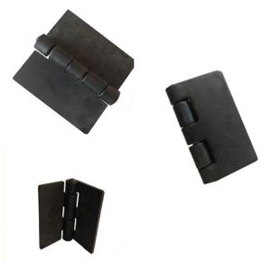 4" X 4" Black Butterfly Gate Hinge Hardware Weldable Steel Heavy Duty Pair