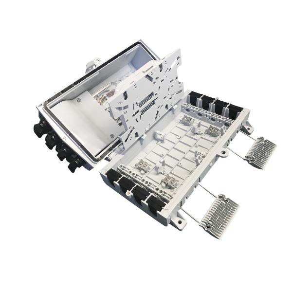 Quality 2018 New!GFS-8X,MAX 8 cores,313*195*120,IP65~68,pre-connection fiber distribution box,fiber termination box,1x8 PLC for sale