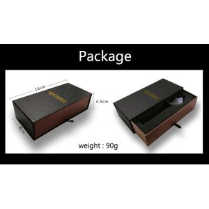 Automatic Mechanical Watch Leather Moon Phase With Diamond Crystal Mechanical