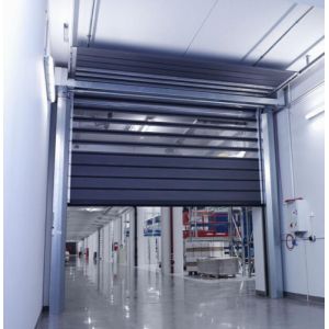 Custom Industrial Roll Up Door , Roller Shutter Door Wide Range Opening
