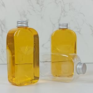 China 400ml PLA Flat Water Bottles With Caps Clear Beverages on sale