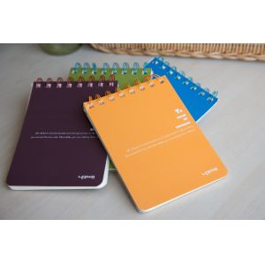 Wholesale Cheap Recycled A4 Spiral Notebook With Cross Stripe from china suppliers