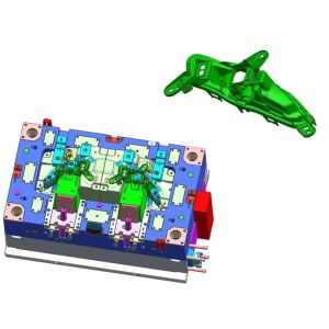 Cold Runner Engine Auto Parts Mold With PC + ABS / PP + 20% GF Part Material