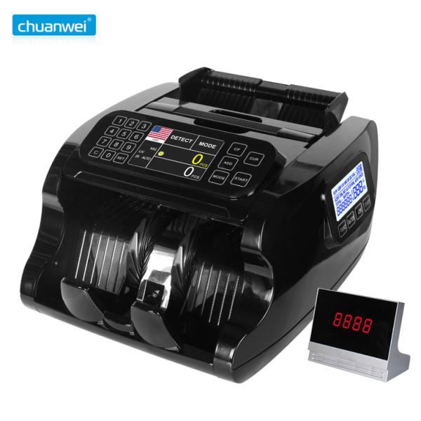 Note Counting And Checking Money Counter Machines 1200 Pcs / Min DD Detection