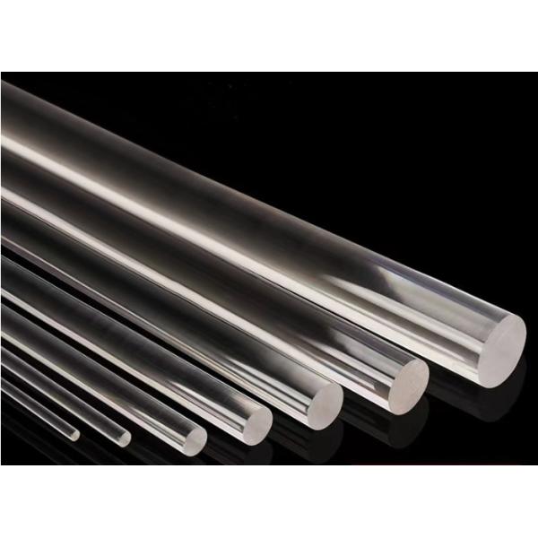 Customized Transparent Acrylic Rods And Tubes Rectangle Round Plexiglass PMMA
