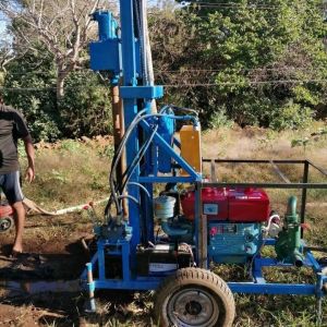 Hydraulic Water Drilling Machine For 150m Deep Farm Irrigation Wells