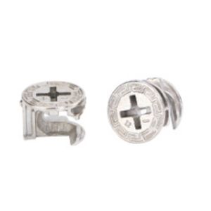 Zinc Alloy Furniture Hardware Eccentric Wheel Thickening Insert Cam Nut Screw