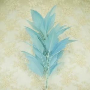 Exquisite Craftsmanship Goose Feather Flower Mount with Wire Accessory