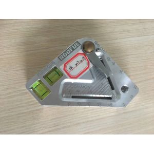 6082 T5 Extruded Aluminum Alloy Cnc Machining Parts With Laser Engraving Scale