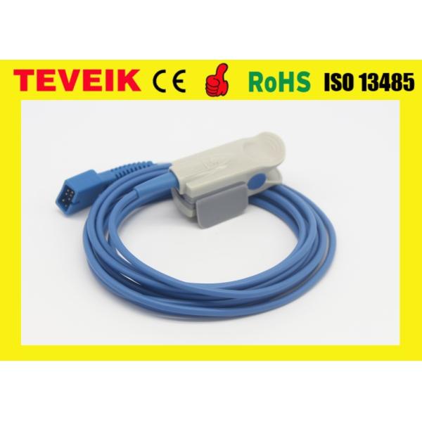 Quality NONIN 7pin reusable adult finger clip spo2 sensor probe for pulse oximeter ,medical TPU,CE&ISO 13485 for sale