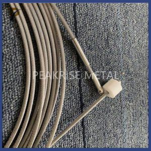 Thin 99.95% Pure Tungsten Wire Rope W1 Grade Tungsten Wire For Vacuum Single