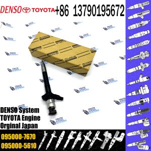 DENSO Hilux Diesel Injector 23670-0R030 23670-0R140 23670-0R190 095000-7670