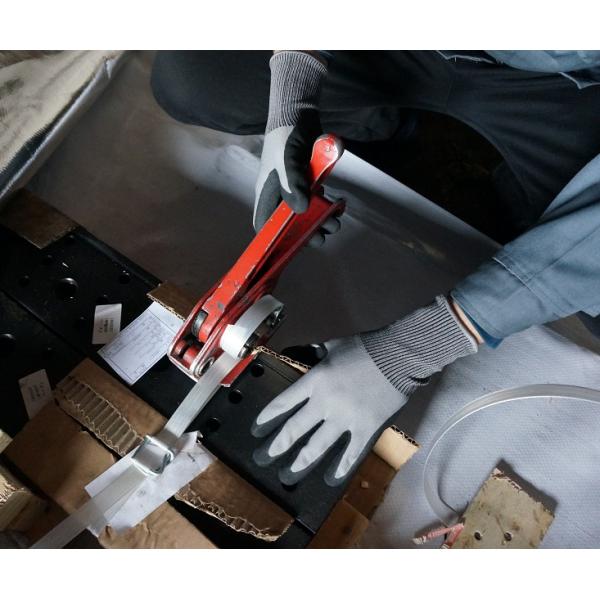 Nylon Nitrile Protective Gloves