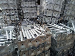 China U Head Scaffolding Leveling Jacks Scaffolding Ringlock System High Loading Ability on sale