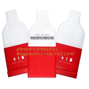 Leakproof PVC wine Protector bag Anti-Shock Reusable Plastic PVC Inflatable