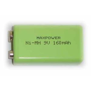 300mAh 9V Prismatic NiMh Battery Packs for Multimeter CE UL Rohs