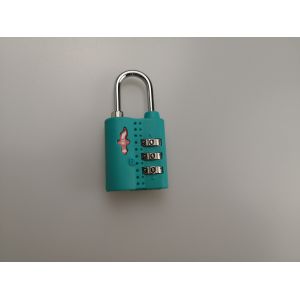 Luggage Security TSA Safe Skies / 3 Digit Number Lock Padlocks BSCI Approved