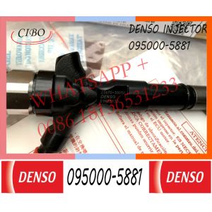 095000-5881 Oil Truck Injection 23670-30050 Engine Injector 095000-5660 095000
