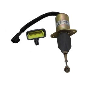 Wholesale Excavator Diesel Engine Flameout Stop Solenoid Valve 37B34-56010 For Cummmins from china suppliers