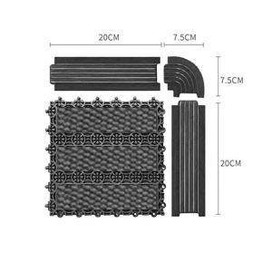 Wholesale Modular Nylon Interlocking Floor Mats Carpet For Entrance Areas Or Walk Way from china suppliers