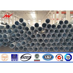 Angle Steel Transmission Double Circuit Tubular Pole 220kv 132kv Power High