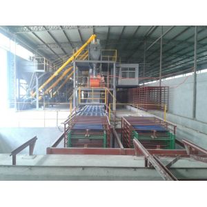 Hydraulic Switch Fiber Cement Wall Panel Making Machine High Degree Automation