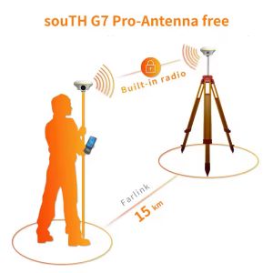 1598 channels SOUTH G7 Pro Topographic Instrument RTK Surveying Equipment High