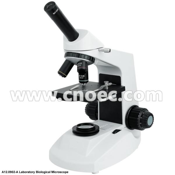 Monocular / Binocular Biological Microscope With Low Position Coaxial Coarse A12