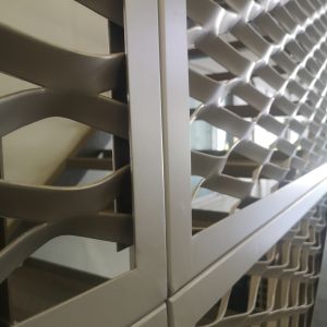 Flattened Gi Expanded Metal Mesh Anti Corrosion