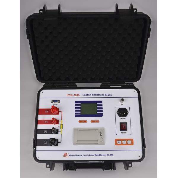 Wholesale 220V LCD Display Circuit Breaker Tester Loop And Contact Resistance Tester from china suppliers