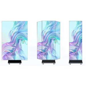Wholesale Triple-Foldable LED Poster Display: Portable, Seamless &amp; Brilliance from china suppliers