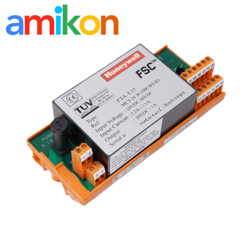 Honeywell FTA-T-15 Fail-Safe Converter Module with Relay Output Analog Input and