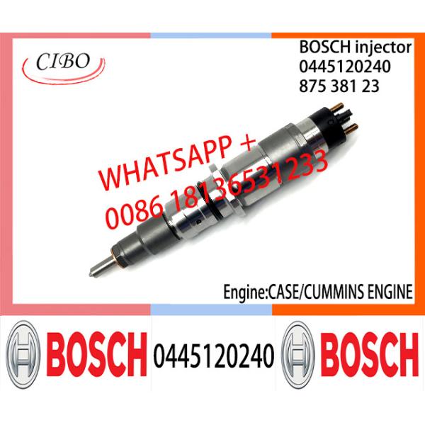 BOSCH 0445120240 87538123 Neutral Fuel Injector Assembly 0445120240 87538123 For CA-SE/CUMMINS