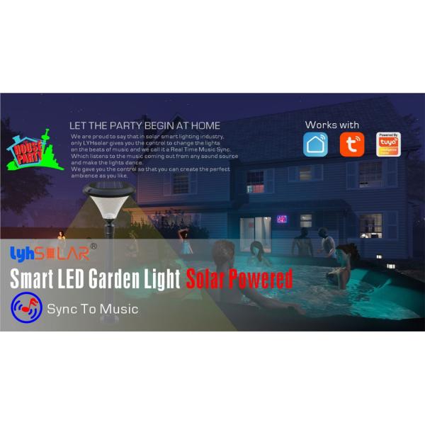 Solar LED Smart Garden Light