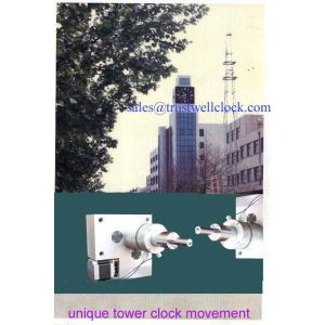 Clock movement for clock with one dial, 3 meters in diameter, GPS syncronized.