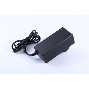36W Switching Converter Meanwell Power Adapter C8 C14 AC Socket Black Color