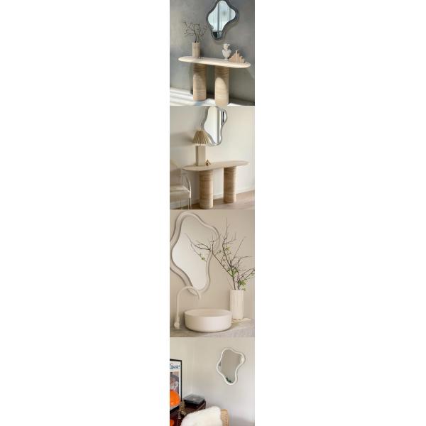 Lighted Acrylic Wall Mounted Magnifying Mirror For Bathroom Vanity