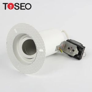 Gu10 Trimless Recessed Ceiling Down Light Adjustable Fire Proof 3W 6W 30W 35W
