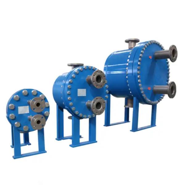 Quality Full Welded Plate Heat Exchanger Evaporator Heater Cooler Plate and Shell Heat Exchanger for sale