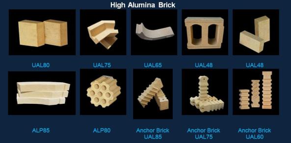 230*114*65mm High Alumina Customized Shape Refractory Brick for Common Refractoriness