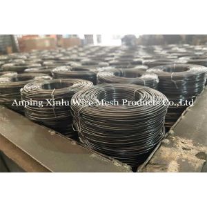 16 Gauge Black Annealed Tie Wire Anti Corrosion 1mm - 2mm Diameter Double Loop