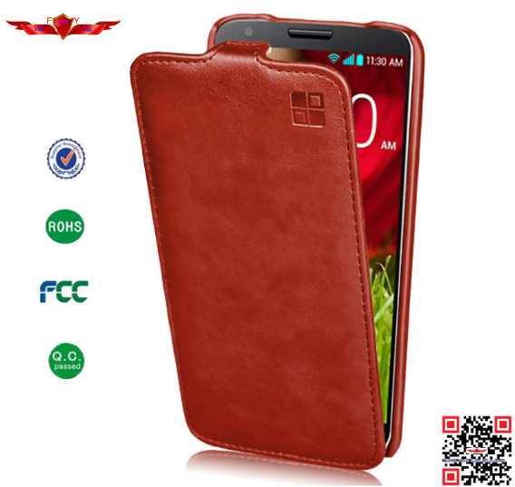 New Arrival Import Italy PU Flip Leather Case For LG Optimus G2 Multi Color High Quality
