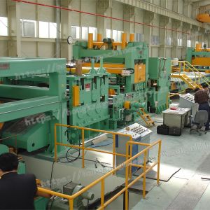 Steel Coil Uncoiling Leveling Shearing Stacking Line with 380V Pump Core Components